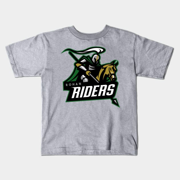 Rohan Riders Kids T-Shirt by ProlificPen